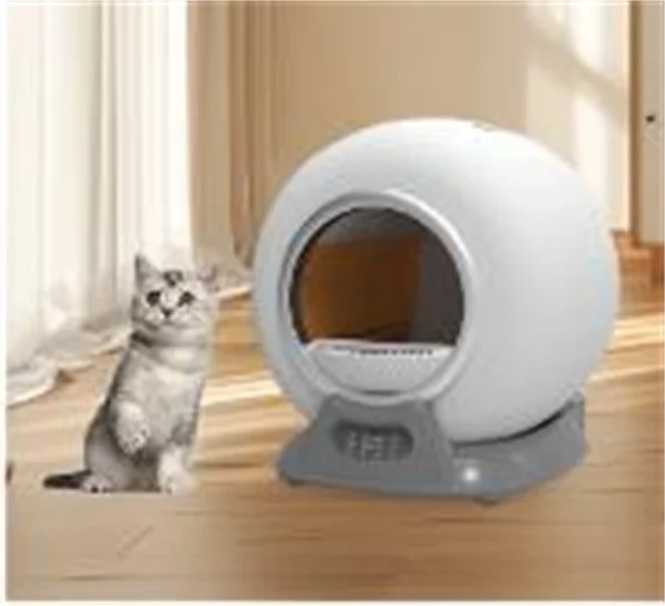 KFX-351635 Extra Large Fully Enclosed Automatic Smart Electric Cat Litter Box with Eco-Friendly Features