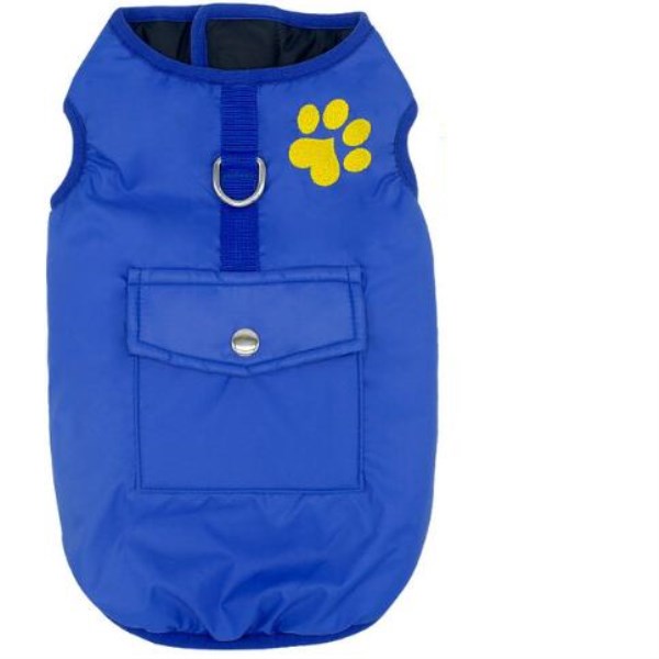 KFX-3522365 Cozy Winter Cotton Dog Coat with Adjustable Fit for Cold Weather