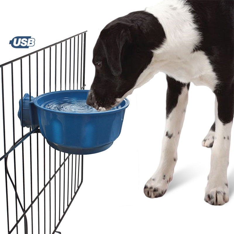KFX-3522877 Thermostatic Insulated Dog and Cat Food Bowl with Folding Glue Design