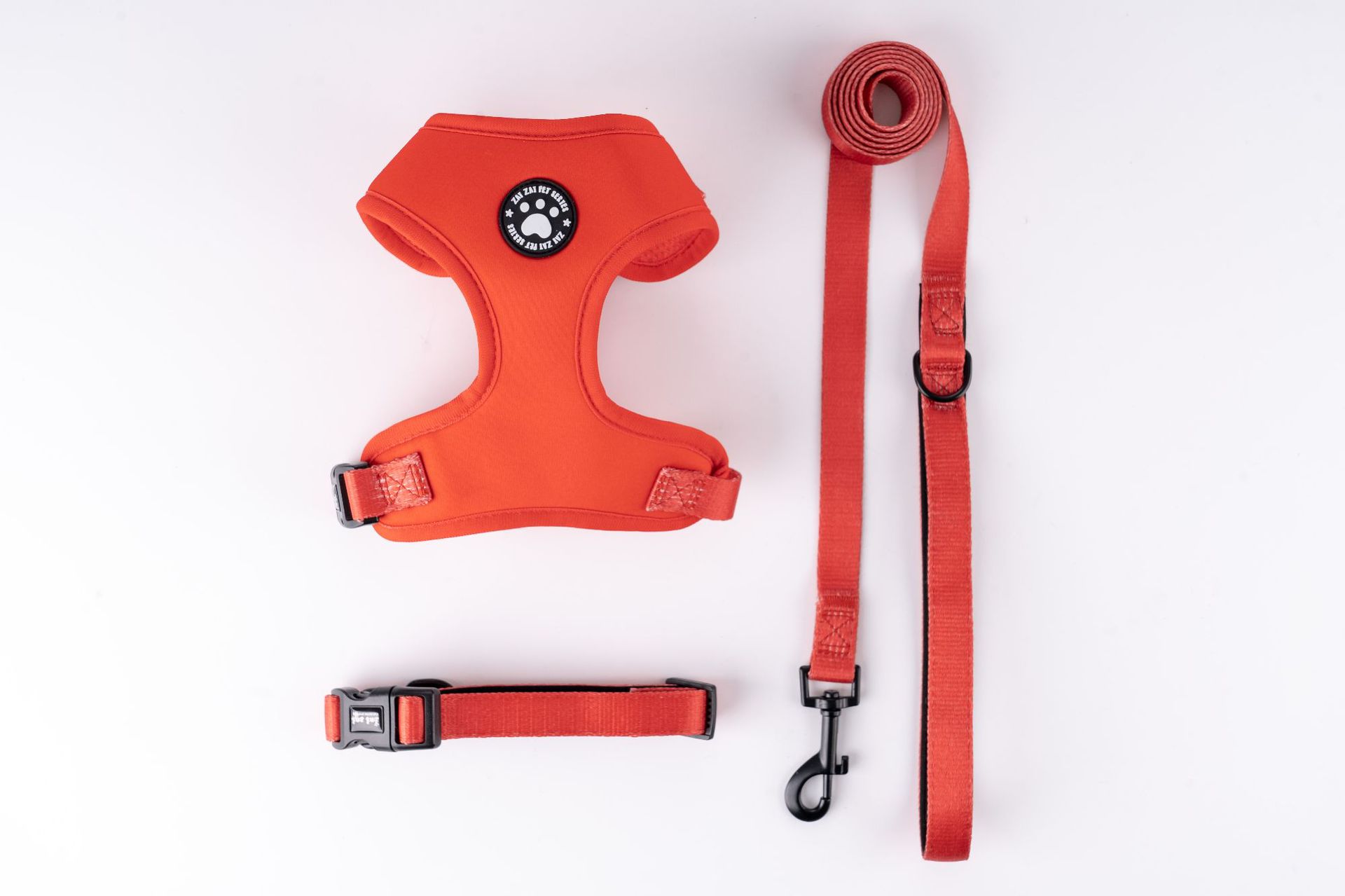 KFX-3527229 Adjustable Dog Breast Strap with Leash and Collar - Multiple Colors Available