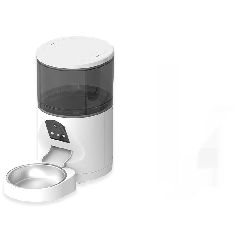 KFX-3532221 Smart Visual Pet Feeder with Remote Control and HD Wide Angle 2K Camera for Dogs and Cats, 6L Capacity