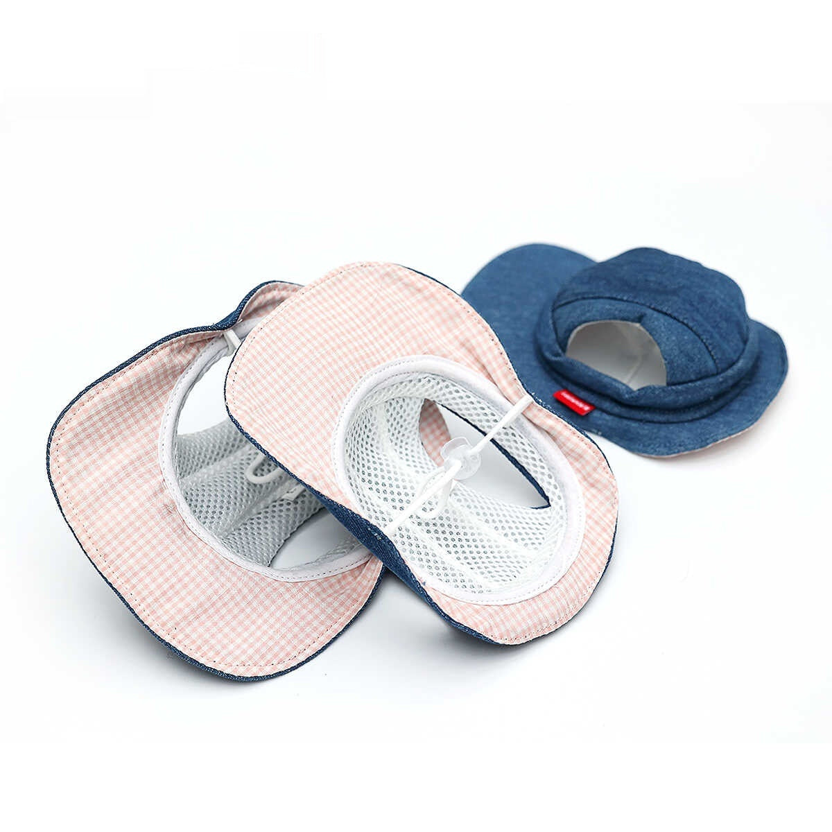 KFX-3534013 Pet Sun Protection Denim Cowboy Hat for Dogs - Sizes S, M, L, XL