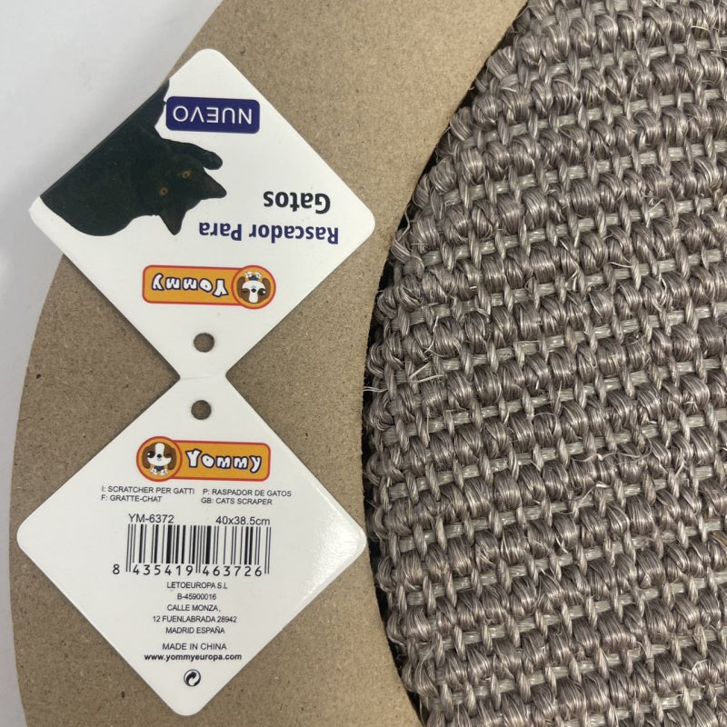 KFX-3534397 Mushroom-Shaped Cat Scratching Post with Natural Sisal Base