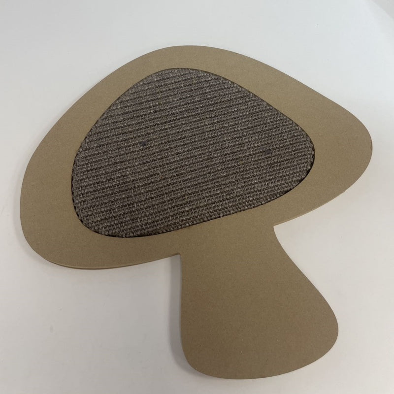 KFX-3534397 Mushroom-Shaped Cat Scratching Post with Natural Sisal Base
