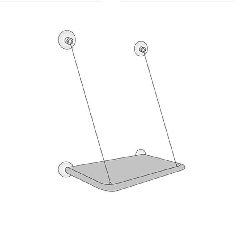 KFX-3535805 Window Cat Hammock with Suction Cups - Soft Cloth Sun-Soaked Swing for Cats