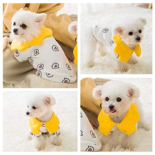 KFX-3539261 Cute Cat Sweater in Milk Silk - Stylish and Comfortable Pet Apparel for All Sizes