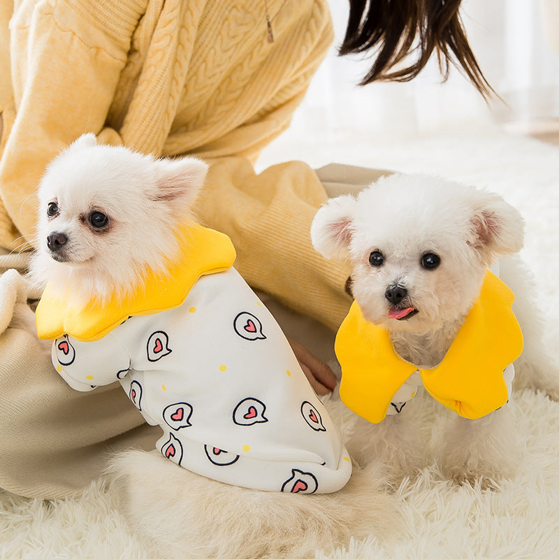 KFX-3539261 Cute Cat Sweater in Milk Silk - Stylish and Comfortable Pet Apparel for All Sizes