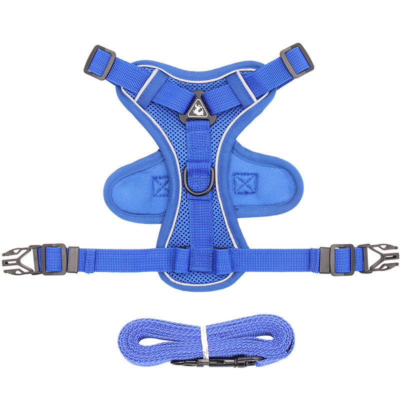 KFX-3539773 Anti-Breakaway Cat Rope with Silver Gradient Chain and Multiple Color Options
