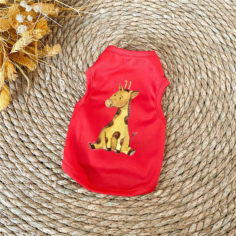 KFX-3540541 Casual Polyester Vest for Pets - Available in Sizes XS to XXL