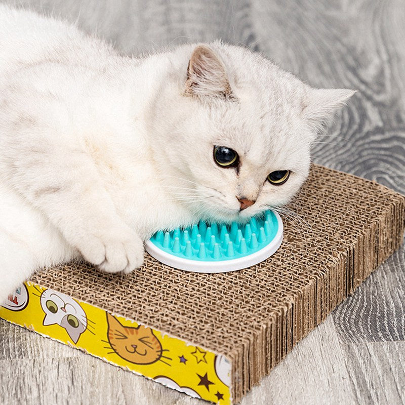 KFX-3545533 Cat Scratching Toy with TPR+PP Material - Soft and Safe Multi-Color Scratcher for Cats