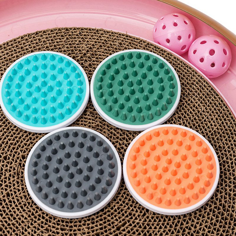 KFX-3545533 Cat Scratching Toy with TPR+PP Material - Soft and Safe Multi-Color Scratcher for Cats