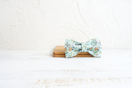 KFX-3547709 Floral Print Dog Collar with Drawstring Bow – Polyester Material