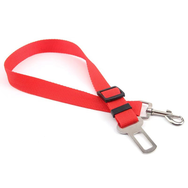 KFX-3549501 Retractable Pet Dog Car Safety Belt with Durable Buckle - Multiple Color Options
