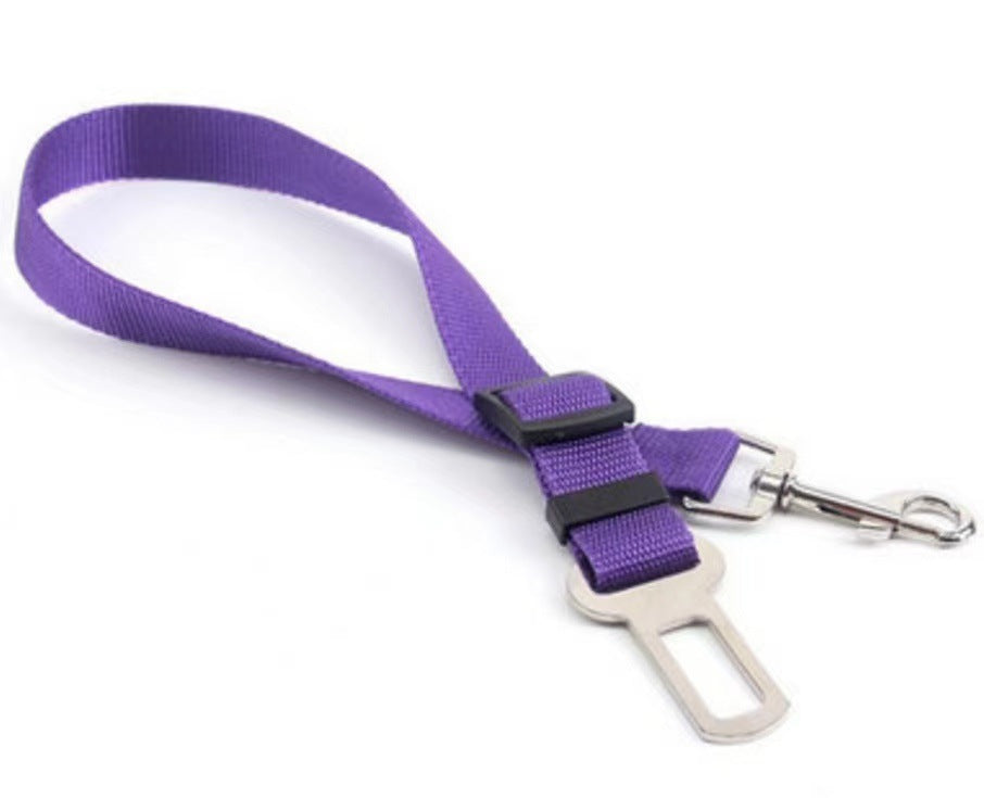 KFX-3549501 Retractable Pet Dog Car Safety Belt with Durable Buckle - Multiple Color Options