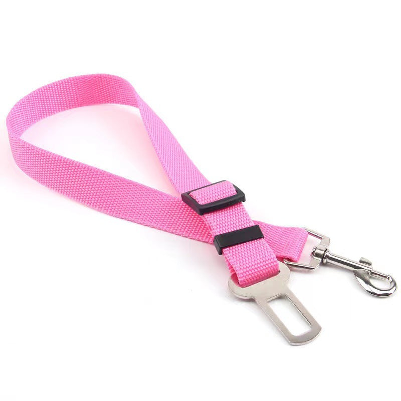 KFX-3549501 Retractable Pet Dog Car Safety Belt with Durable Buckle - Multiple Color Options