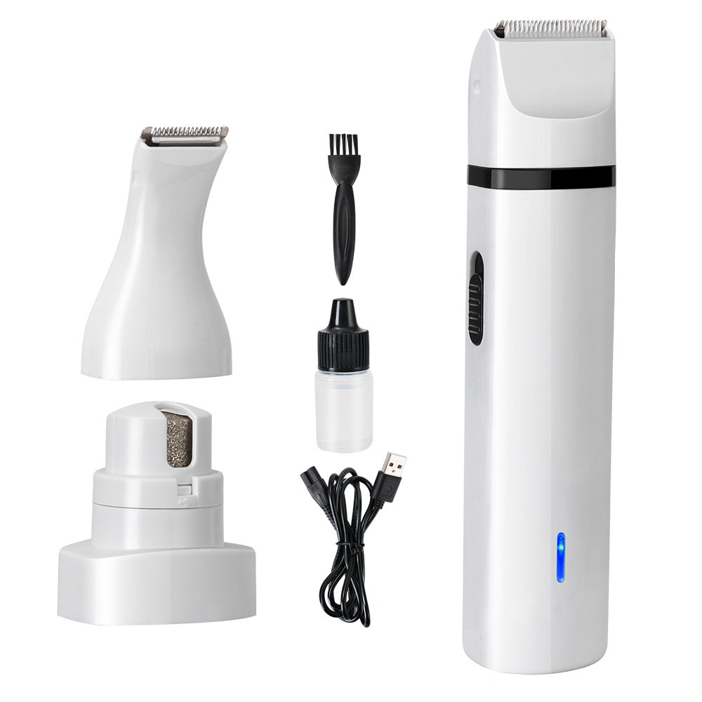 KFX-3551293 G12 Pet Hair Clipper with Nail Grinding Head and USB Charging Cable
