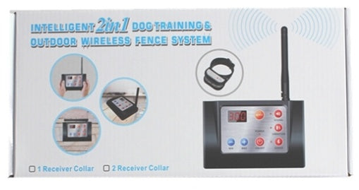 KFX-3551677 Wireless Electric Dog Fence with 4 Training Modes and Reflective Strap