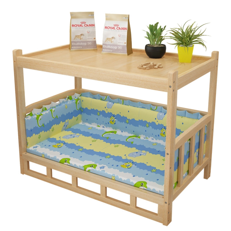 KFX-3554109 Integrated Nightstand Dog Bed with Stylish Cushion Options