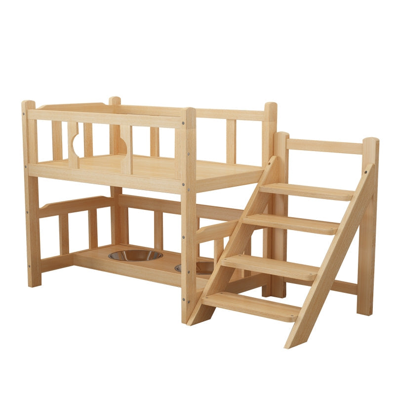 KFX-3554109 Integrated Nightstand Dog Bed with Stylish Cushion Options