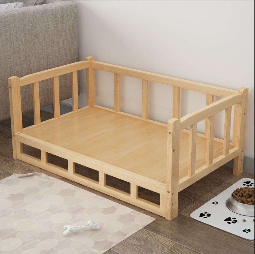 KFX-3554109 Integrated Nightstand Dog Bed with Stylish Cushion Options