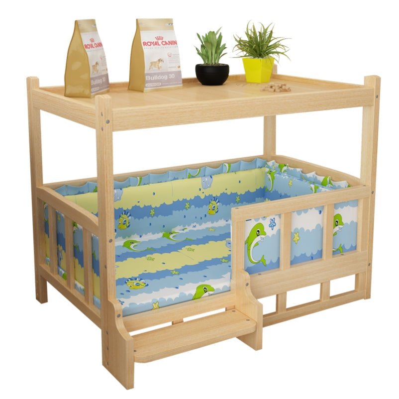 KFX-3554109 Integrated Nightstand Dog Bed with Stylish Cushion Options