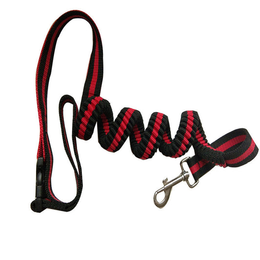 KFX-3555261 Elastic Telescopic Dog Traction Rope in Multiple Colors - Durable Nylon, 130CM Length