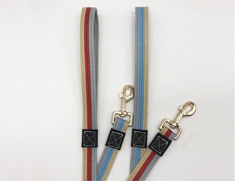 KFX-3561021 Chihuahua Nylon Leash with Quick Release, 2m & 1.5m Canvas Options