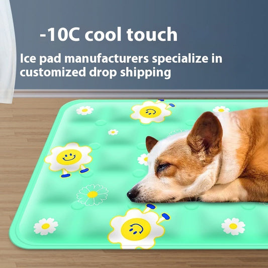 KFX-3563069 Cooling Pet Mat for Dogs - Multiple Colors & Sizes Available