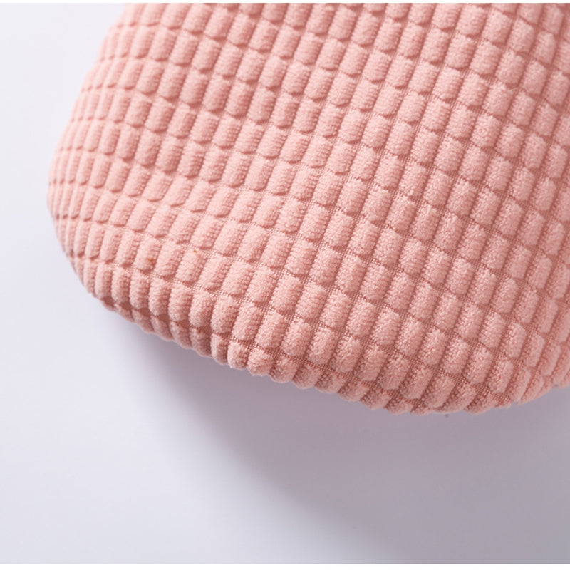 KFX-3565757 Cozy Pink Textured Corduroy Pet Vest for Small and Medium Dogs