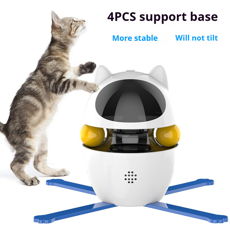 KFX-3568445 Interactive Automatic Cat Toy with Elastic Rope for Indoor Kittens