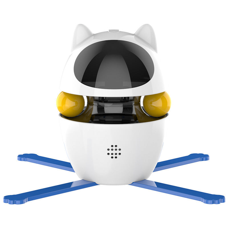 KFX-3568445 Interactive Automatic Cat Toy with Elastic Rope for Indoor Kittens