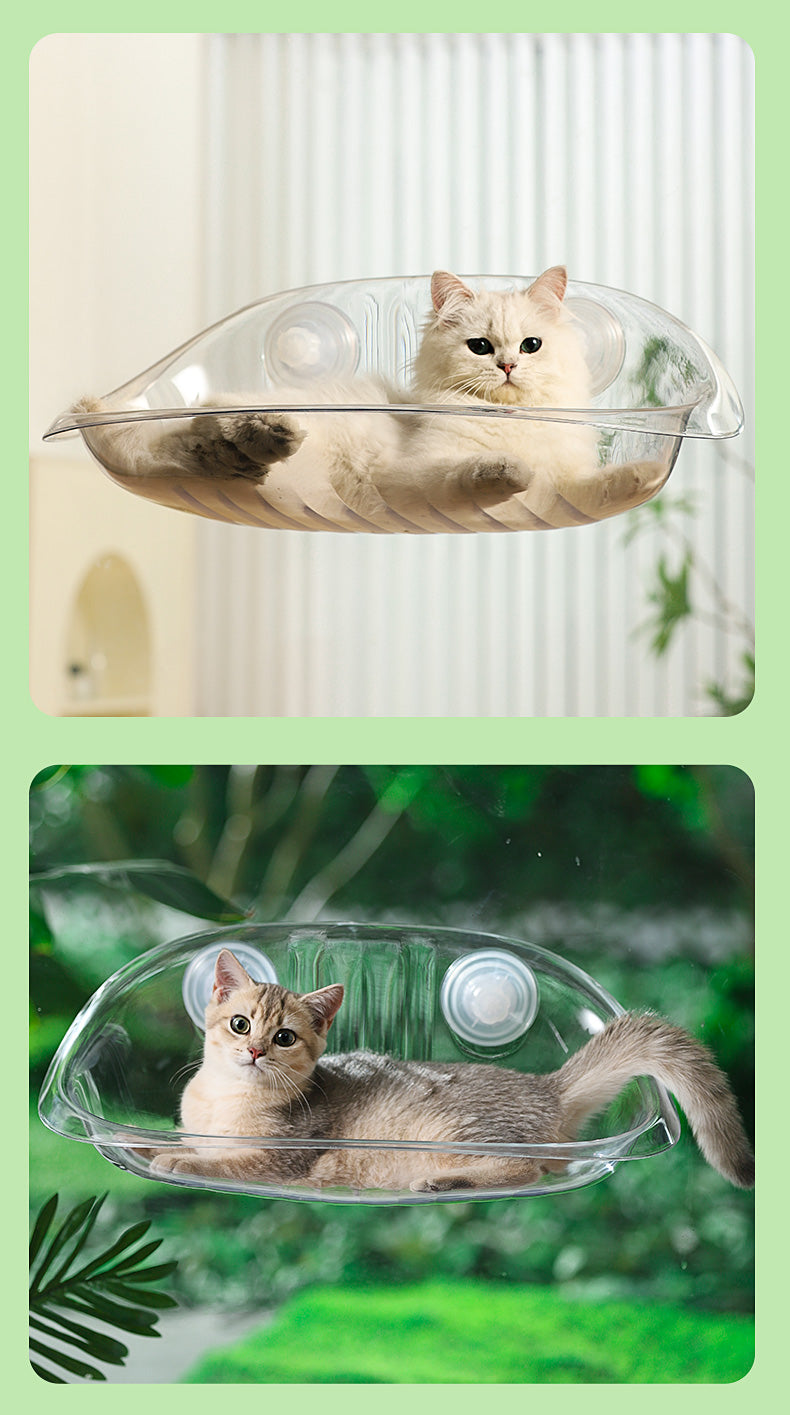 KFX-3568573 Universal Cat Climbing Frame with Window Suction for Indoor Cat Hanging Bed and Hammock
