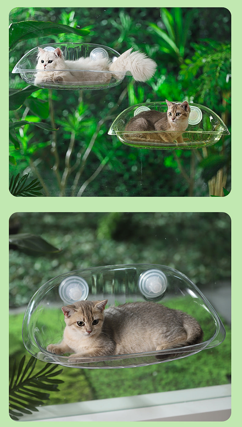 KFX-3568573 Universal Cat Climbing Frame with Window Suction for Indoor Cat Hanging Bed and Hammock
