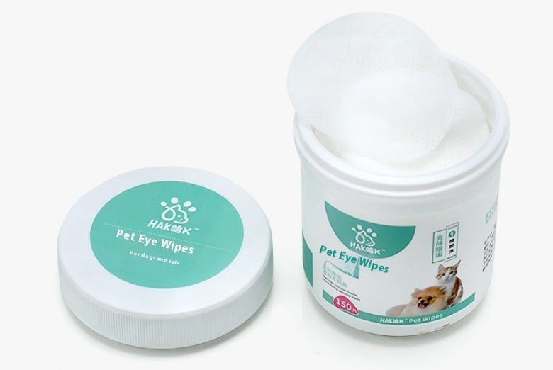 KFX-3568829 Pet Wipes for Gentle Cleaning of Eyes, Ears, and Body - 150 Count Non-Woven Fabric