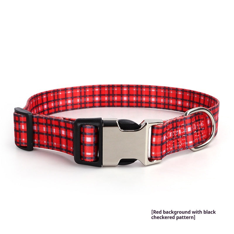KFX-3568957 Thickened Digital-Print Pet Collar in Various Patterns and Sizes