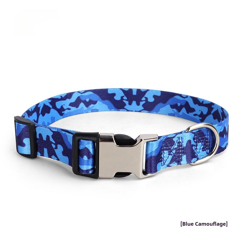 KFX-3568957 Thickened Digital-Print Pet Collar in Various Patterns and Sizes