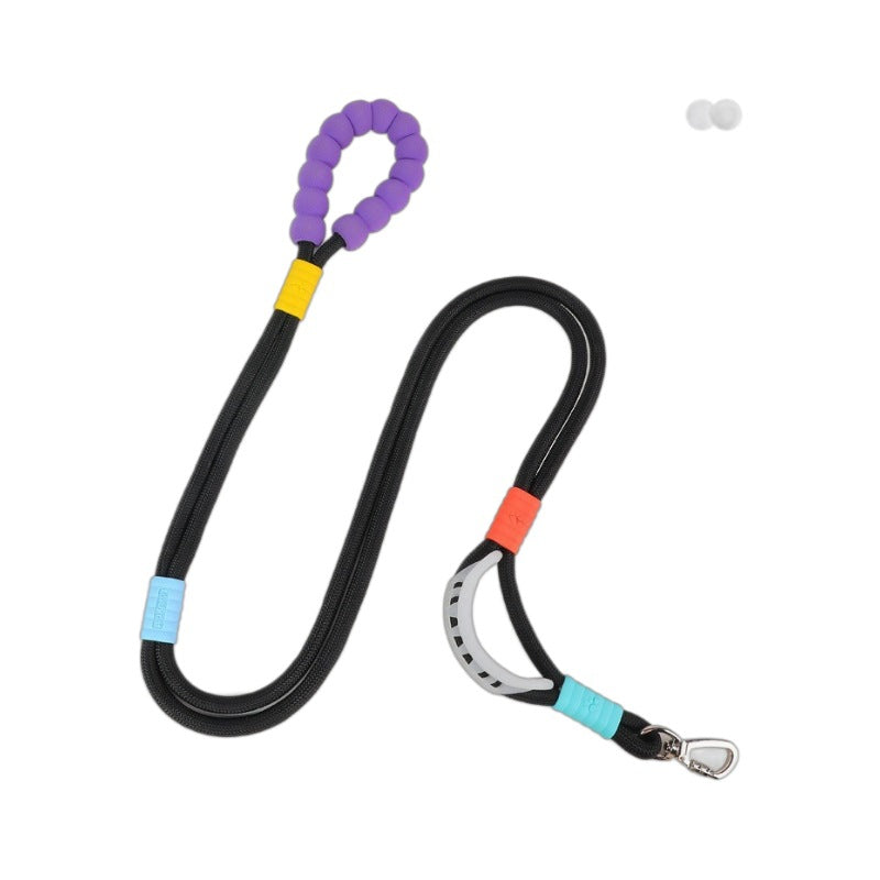 KFX-3570749 Wear-Resistant Large Dog Traction Leash in Multiple Colors