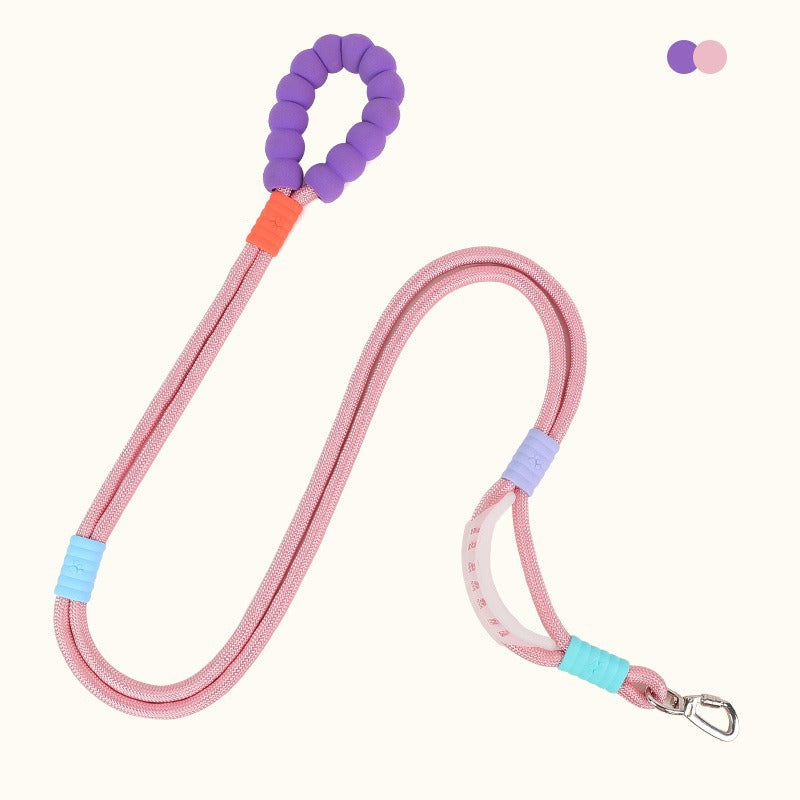 KFX-3570749 Wear-Resistant Large Dog Traction Leash in Multiple Colors