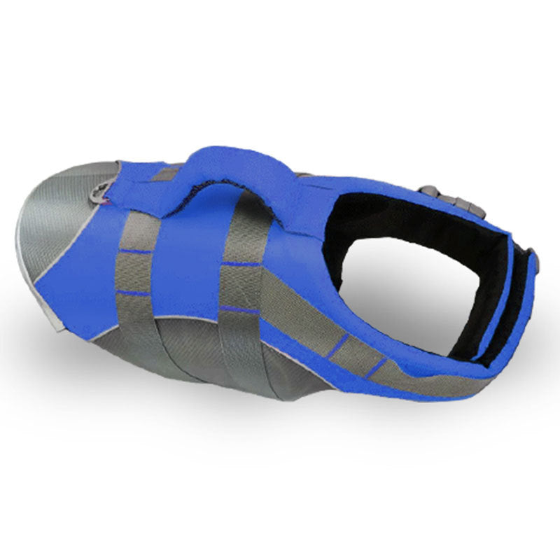 KFX-3571133 Adjustable Dog Life Jacket with Reflective Strips - Lightweight Swim Vest for Safety and Comfort