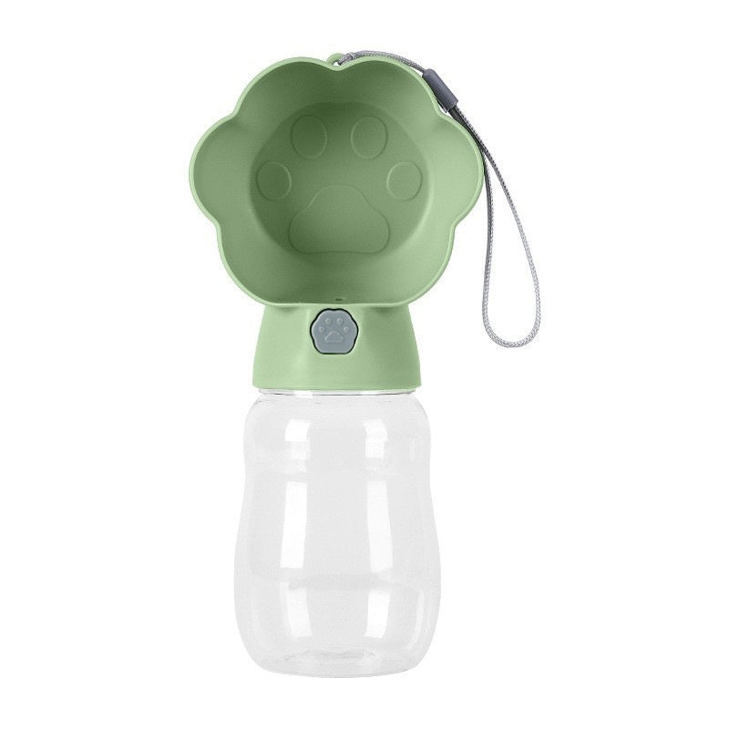KFX-3572797 Portable Pet Water Bottle for Dogs - 380ml Capacity in Various Colors