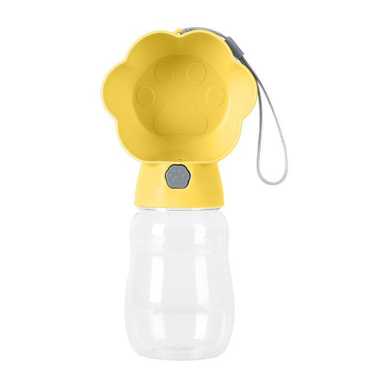 KFX-3572797 Portable Pet Water Bottle for Dogs - 380ml Capacity in Various Colors