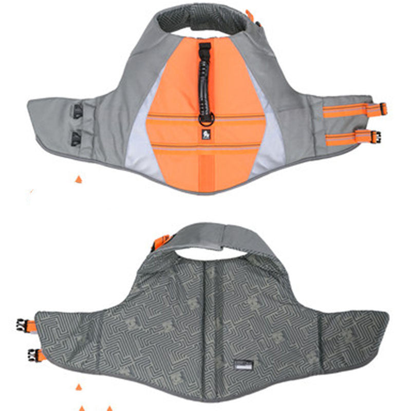 KFX-3574333 Reflective Safety Life Jacket for Dogs - High-Density Oxford Cloth, Multiple Sizes Available