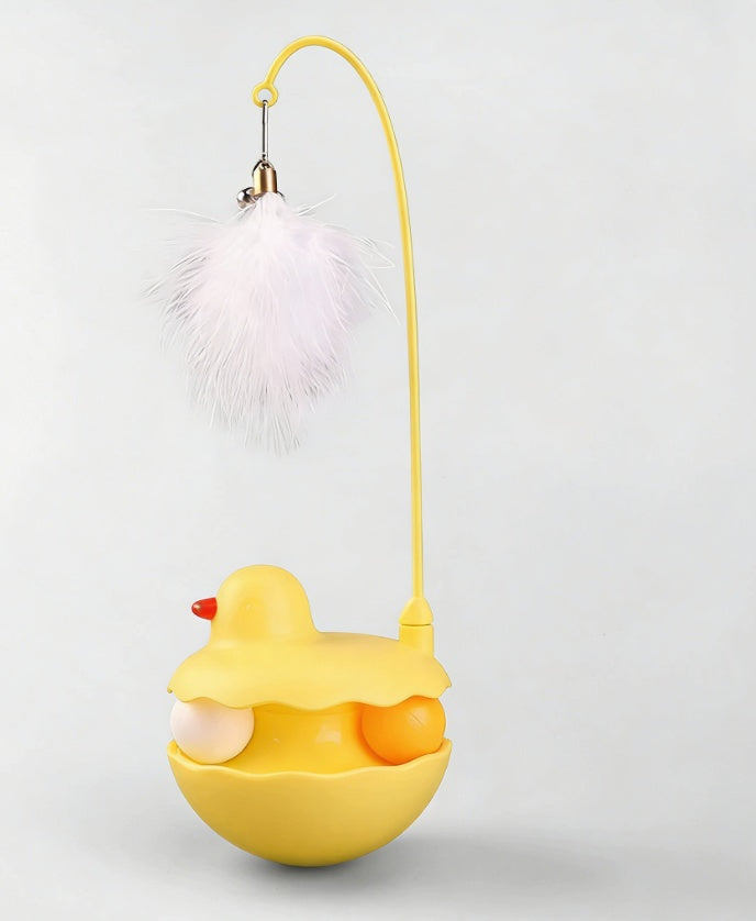 KFX-3577533 Inverted-Stand Mint Ball Toy with Bell for Cat Entertainment and Boredom Relief