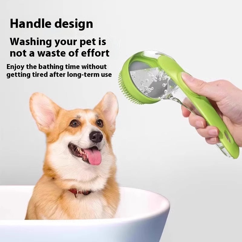 KFX-3583933 Silicone Pet Shower Brush and Bath Gloves Set for Dogs and Cats - Ideal for Grooming and Bathing