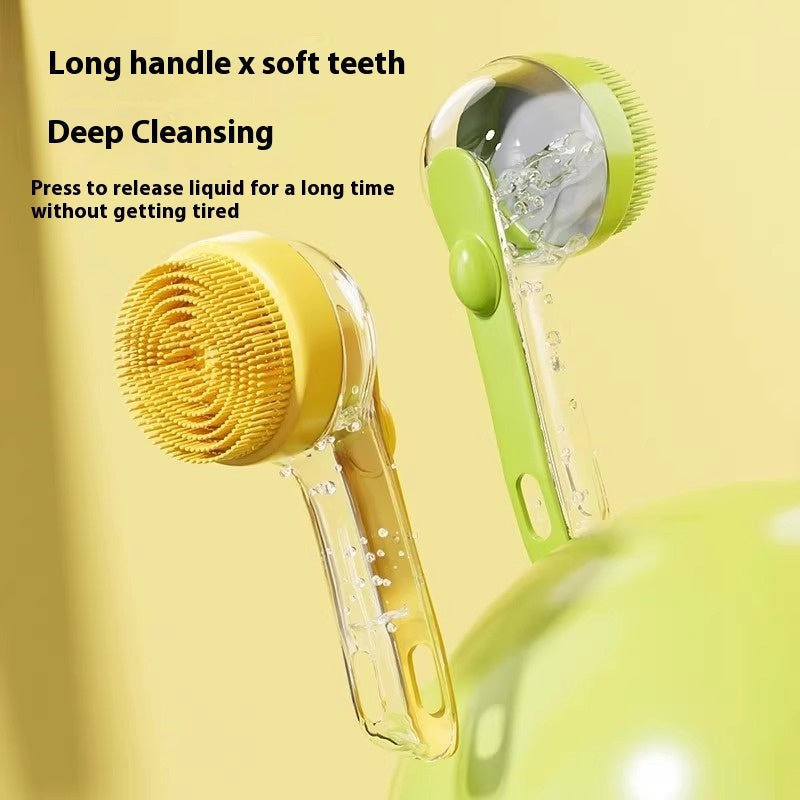 KFX-3583933 Silicone Pet Shower Brush and Bath Gloves Set for Dogs and Cats - Ideal for Grooming and Bathing