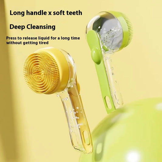 KFX-3583933 Silicone Pet Shower Brush and Bath Gloves Set for Dogs and Cats - Ideal for Grooming and Bathing