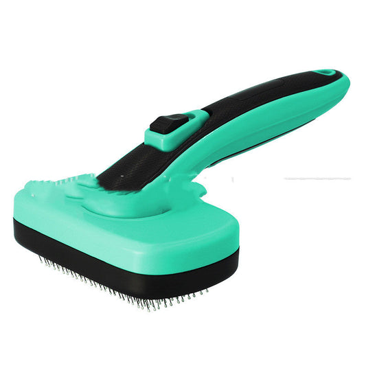 KFX-3584061 Retractable Pet Nail Clipper with Non-Slip Handle and Safe Grooming File for Cats and Dogs