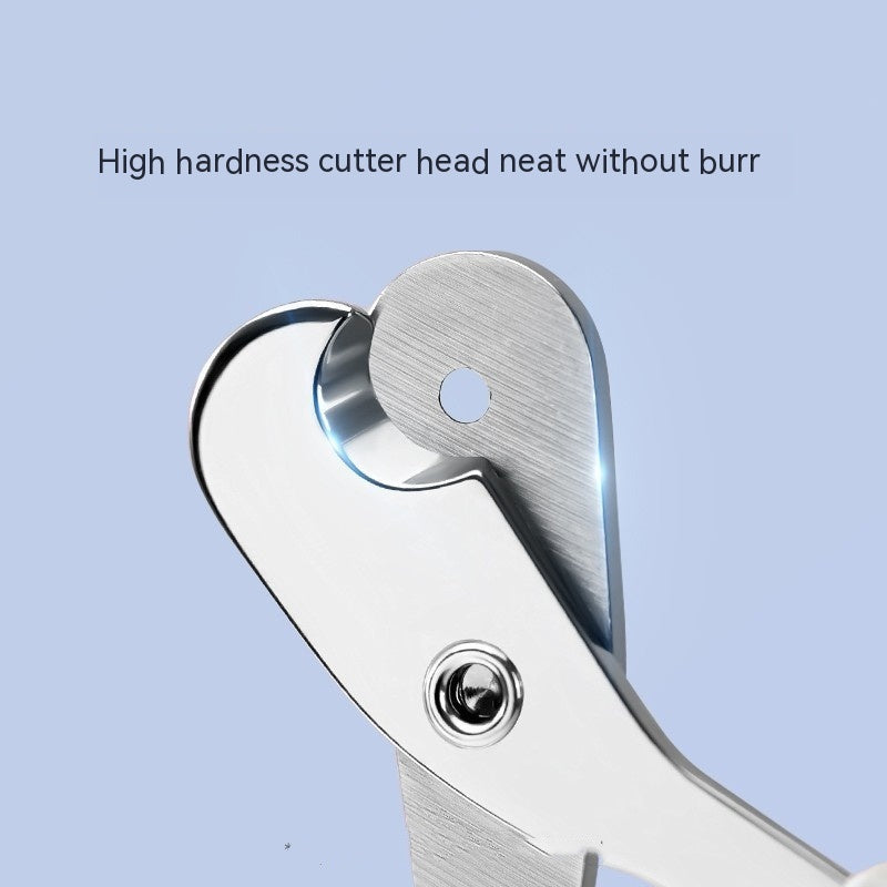KFX-3591997 Cat Nail Clippers with Anti-Bleeding Design – Round Tip Nail Scissors for Small and Medium Cats