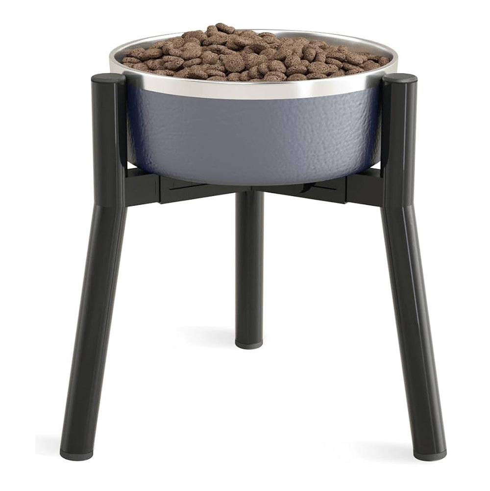 KFX-3594173 Adjustable Pet Bowl with Iron Bracket for Convenient Feeding