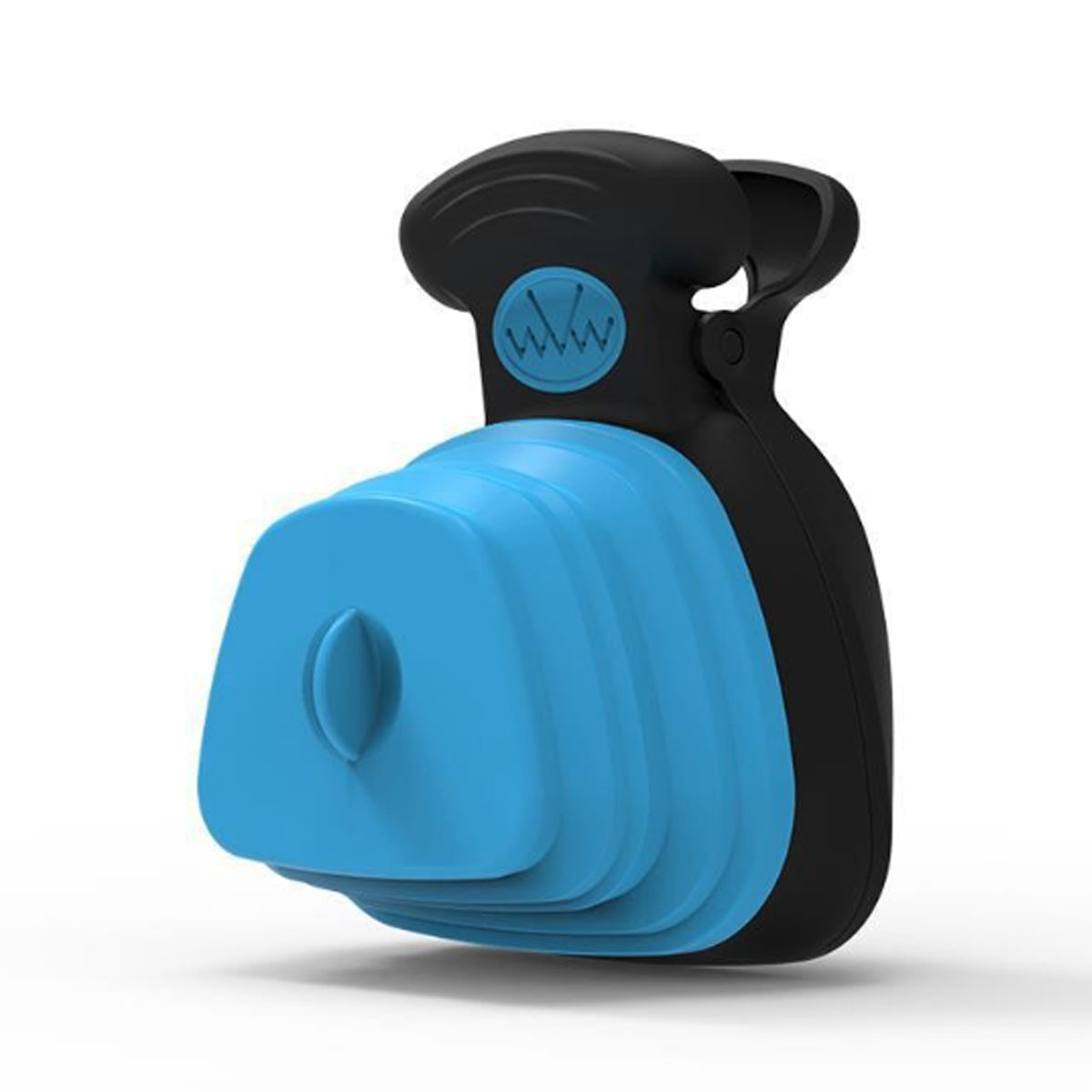 KFX-3595453 Portable Handheld Pooper Scooper with Expandable Waste Storage and Waste Bag Dispenser for Dogs